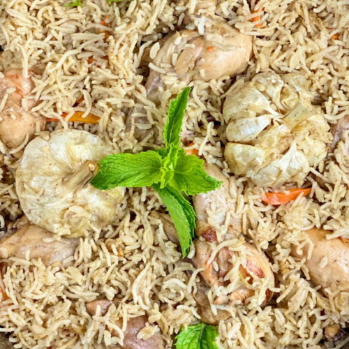 Uzbaki Rice with Chicken by Chef Ali Sayed