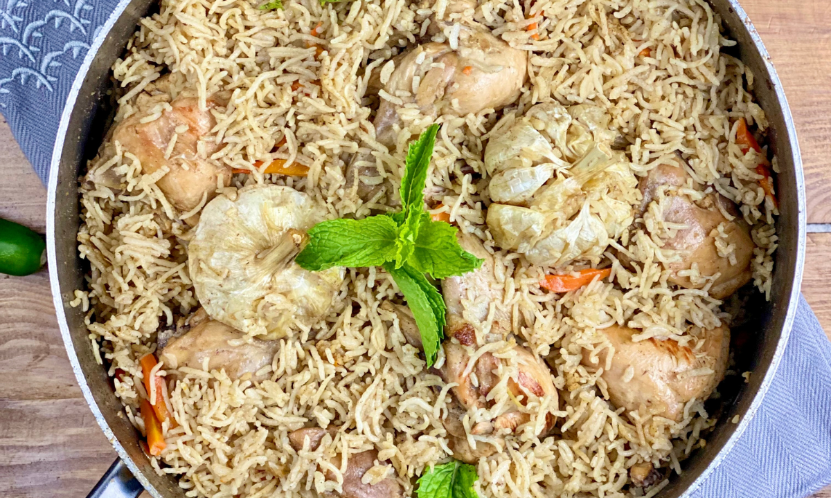 Uzbaki Rice with Chicken by Chef Ali Sayed