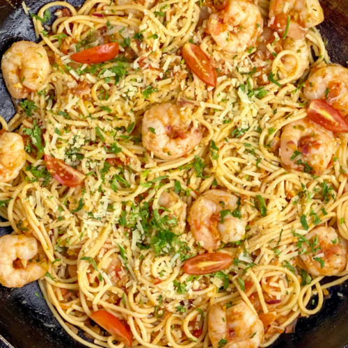 Shrimp Pasta by Chef Ali Sayed